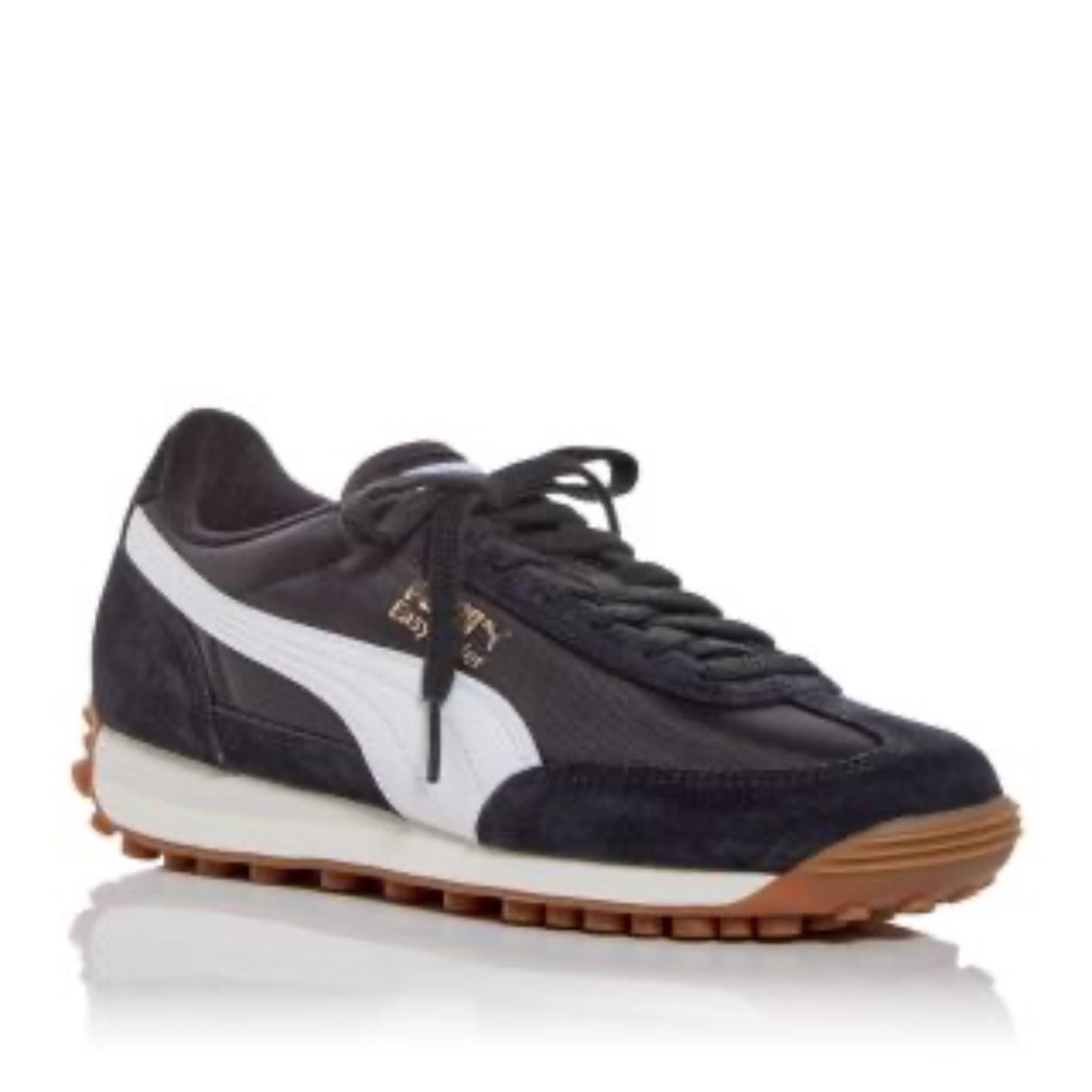 Puma Black and White Easy Rider Sneakers. Size 9.5 lightly worn/ freshly washed - Picture 2 of 9